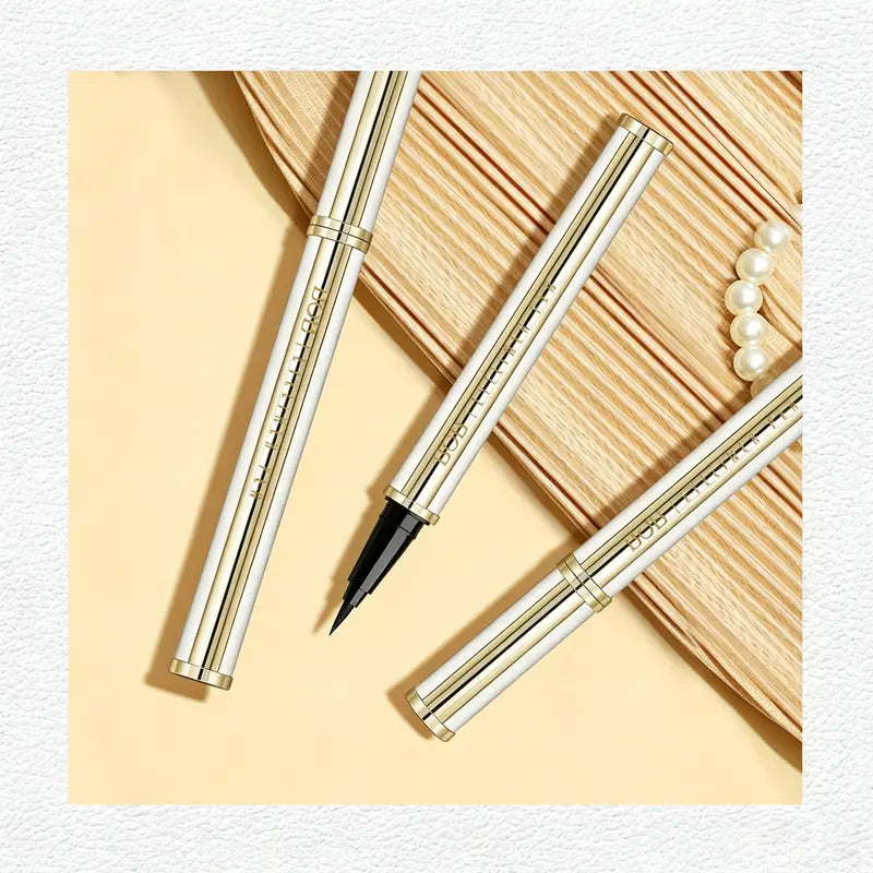 Eyeliner Pen Defined Eyes Long-Lasting Smudge-Proof, Smooth Thick Tip Cosmetic Tool for Precise Daily Eye Makeup, Beginner-Friendly & All-Day Wear
