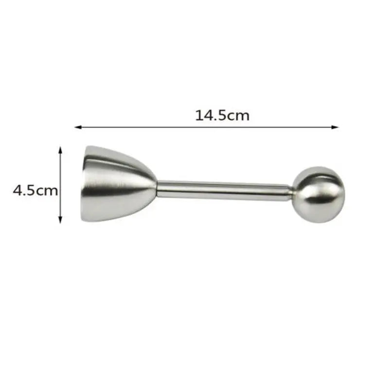Stainless Steel Boiled Egg Topper Shell Top Knocker Opener Kitchen Tool Cutter Accessories Gadget