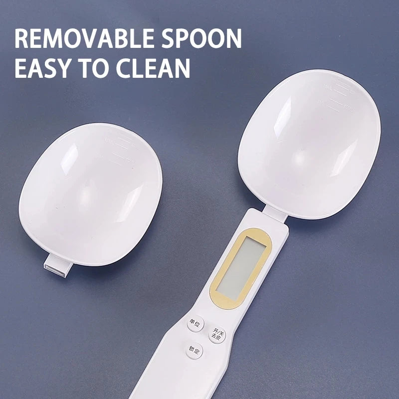 Mini Spoon Scale Digital Kitchen Scale Electronic LCD Food Scale 0.1-500G Cooking Flour Milk Coffee Powder Weight Measure Spoon