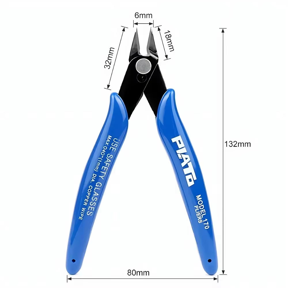 1/5/10/20Pcs PLATO 170 Wishful Clamp DIY Electronic Diagonal Pliers Side Cutting Nippers Wire Cutter 3D Printer Parts