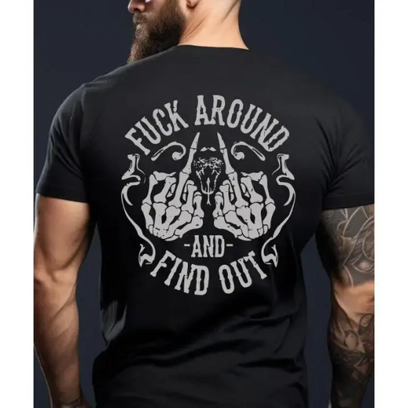 Men'S Retro Sarcastic Slogan Cotton T-Shirt - "I WANT YOU to Know That SOMEONE CARES NOT ME, but SOMEONE", Soft Smooth Fabric, Crew Neck, Short Sleeve, Casual Streetwear Tops for Adults